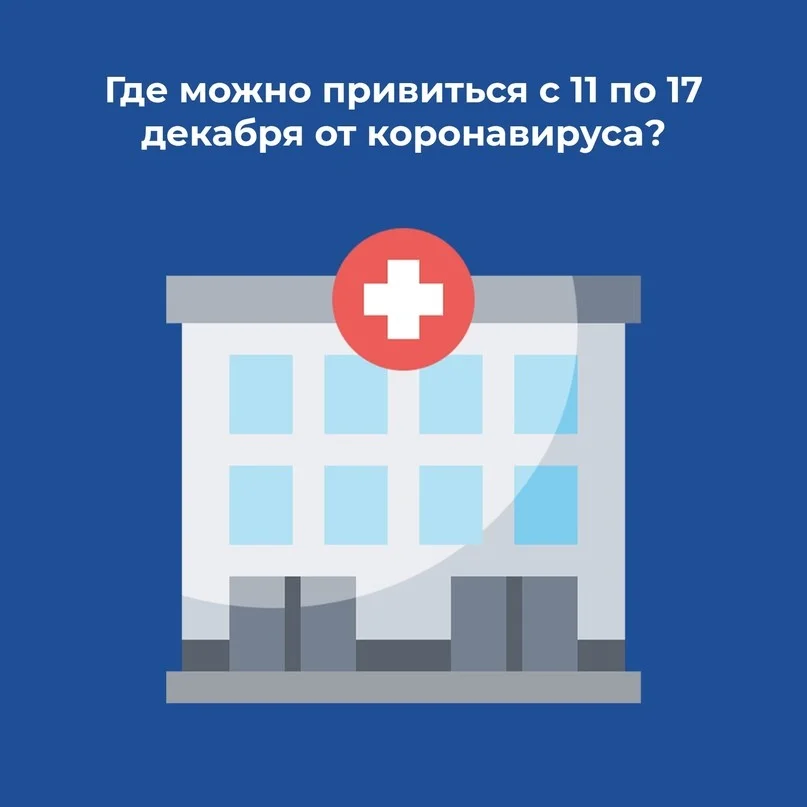 В минздраве рассказали, где можно привиться с 11 по 17 декабря от коронавируса 