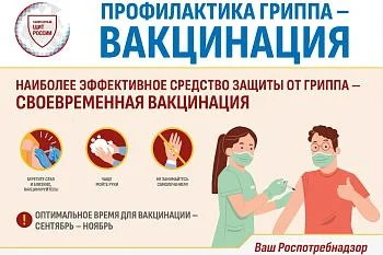 Профилактика гриппа - вакцинация