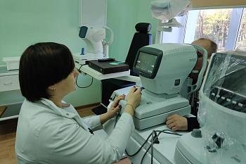 В Янтарном дооснастили кабинет офтальмолога